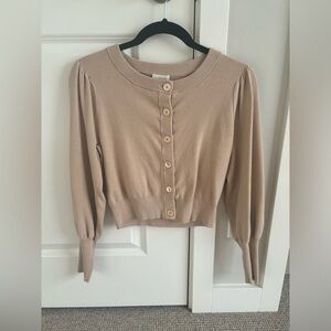 Wilfred Puff Sleeve Cardigan
